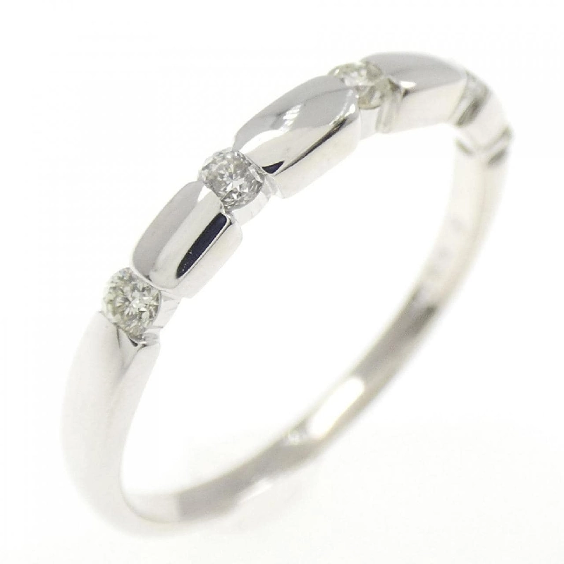 Nhẫn kim cương K18WG 666403