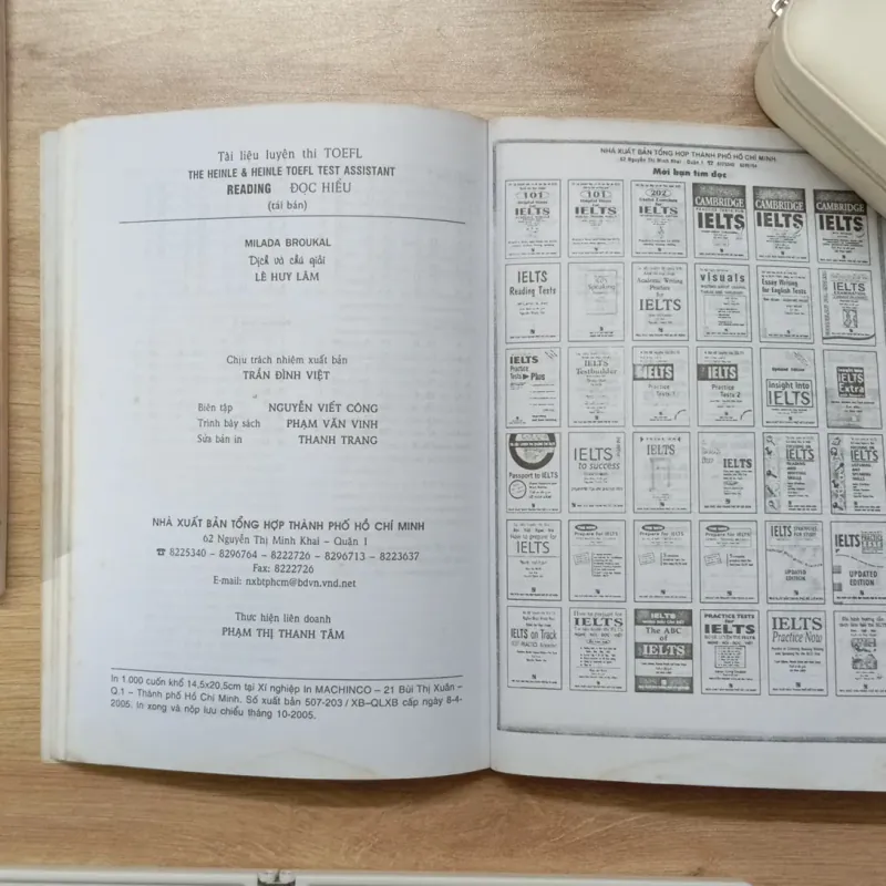 Sách TOEFL Test Assistant - Reading (2005) 927796