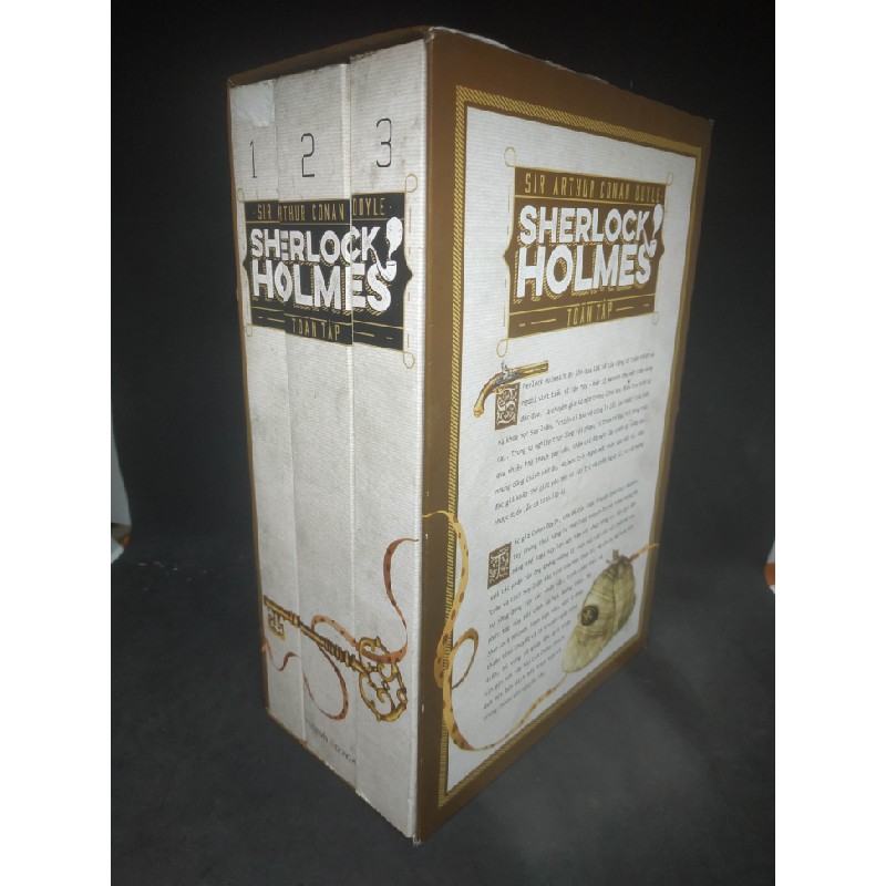 Bộ 3 cuốn Sherlock Holmes (rách gáy) mới 80% HCM2203 37599