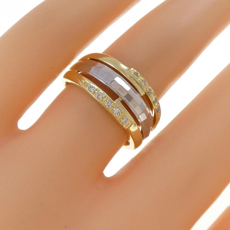 Nhẫn kim cương PT900/K18YG 0.07CT 667434