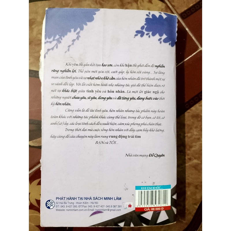 Khi em khóc, trái tim anh nhói đau! (Tiểu thuyết) 493062