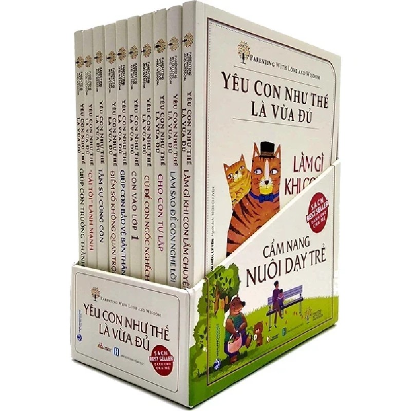 Yêu Con Như Thế Là Vừa Đủ (Bộ 10 Cuốn) - Chu Vĩnh Tân, Tôn Văn Hiểu, Lưu Tú Anh 180291