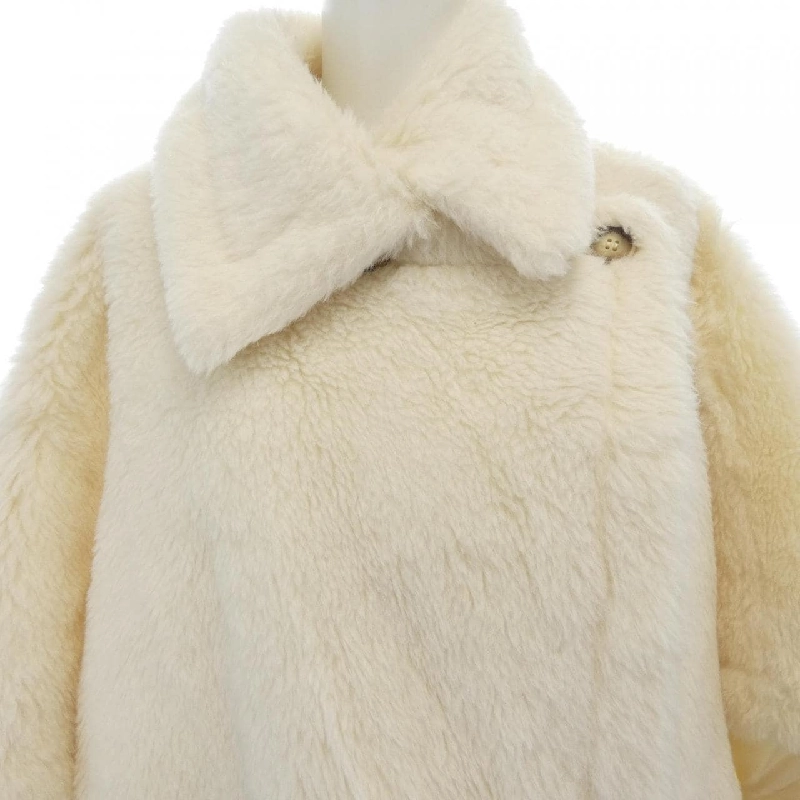 Max Mara TEBE1 Áo choàng gấu teddy 628756