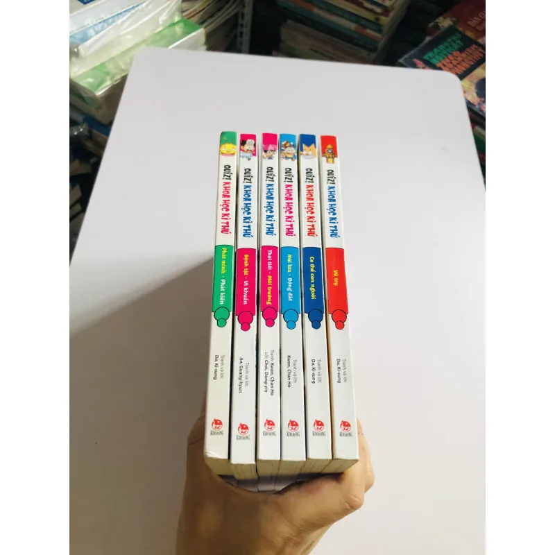 Bộ QUIZ! KHOA HỌC KÌ THÚ – 6 CUỐN 🌈📚 780549