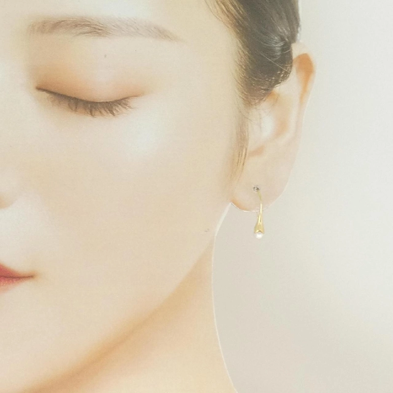 K18YG Bông tai ngọc trai Akoya 4.1mm - Hàng hiệu Chính hãng 867849