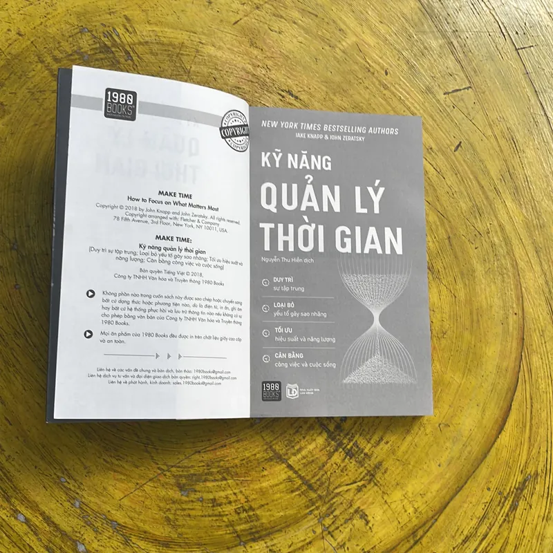 KỸ NĂNG QUẢN LÝ THỜI GIAN- JAKE KNAPP and JOHN ZERATSKY 603264