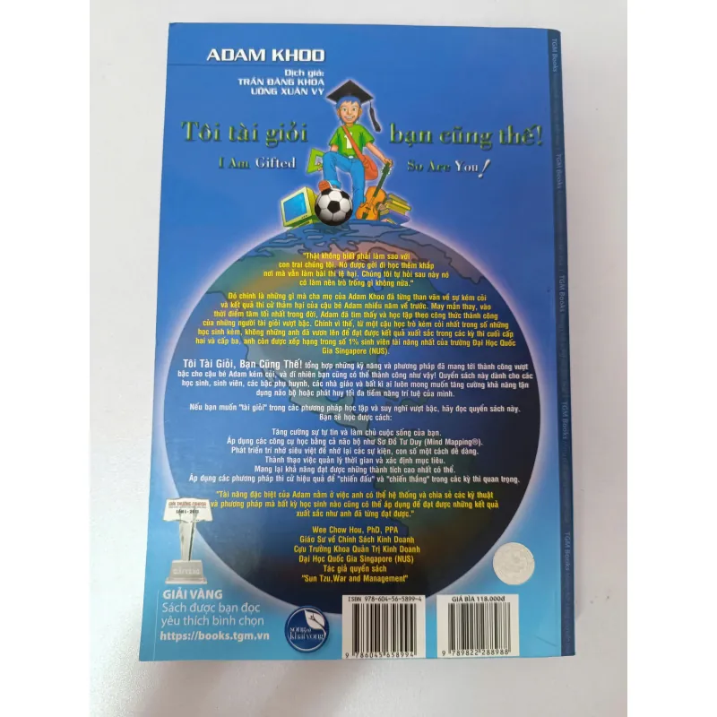 Tôi tài giỏi, bạn cũng thế! - Adam Khoo 936805