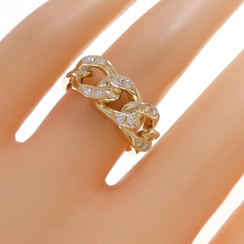 Nhẫn kim cương K18YG 0.18CT - Hàng hiệu chính hãng 852165