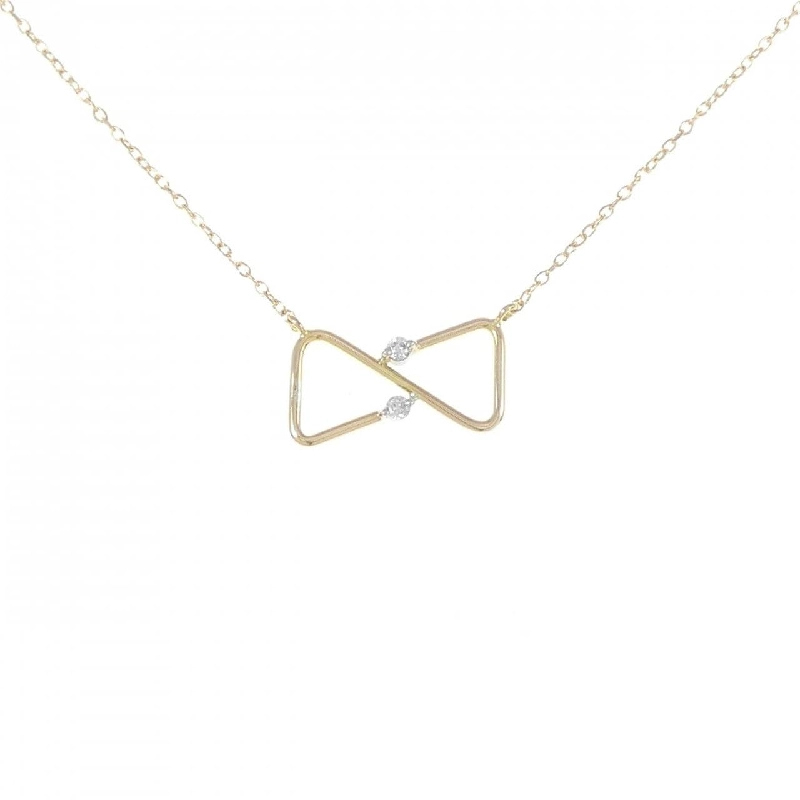 K18YG/PT Dây chuyền kim cương - Hàng hiệu Authentic 860624