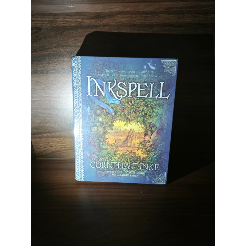 Ngoại văn Inkspell (Inkwolrd,#2) - Cornelia Funke, bìa cứng, 10 tuổi trở lên 548276