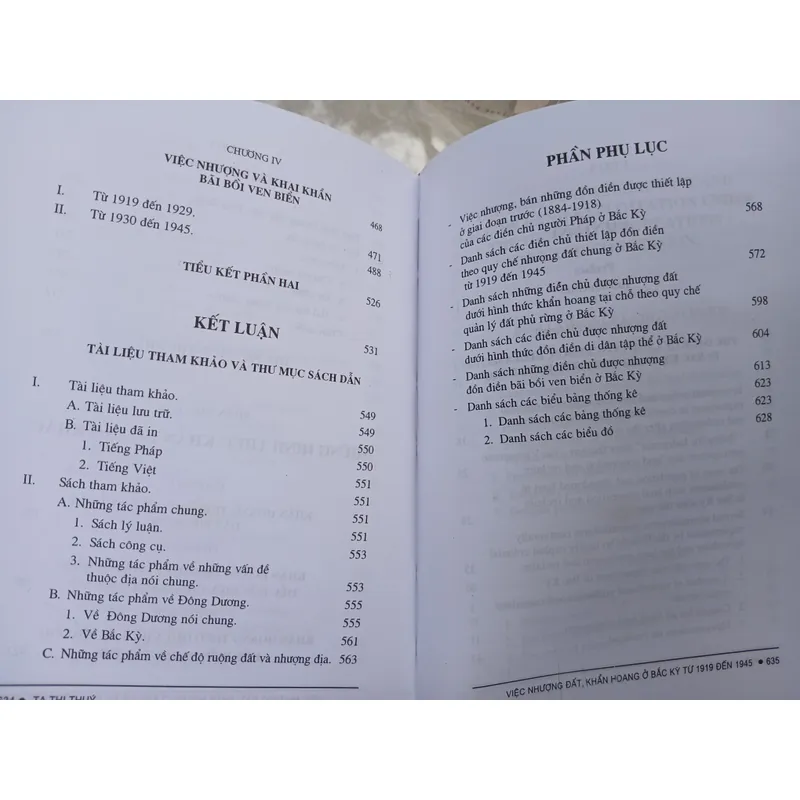 VIỆC NHƯỢNG ĐẤT, KHẨN HOANG Ở BẮC KỲ TỪ 1919 ĐẾN 1945 - TẠ THỊ THÚY 705140