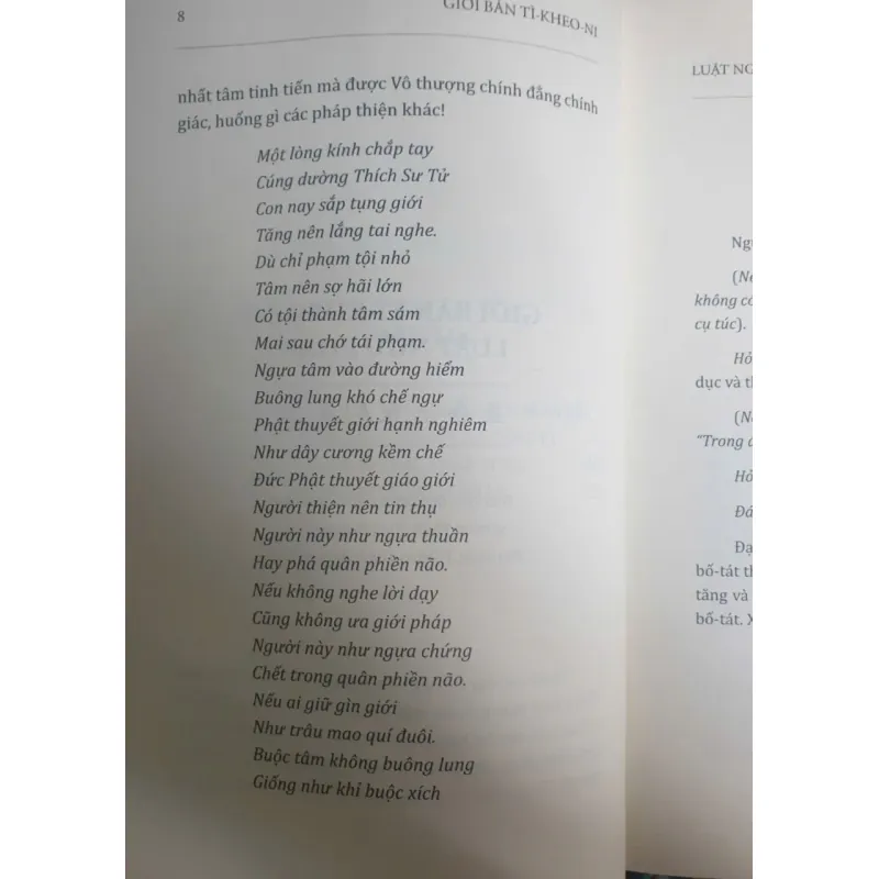 Giới Bản Tỳ Kheo Ni 1008245