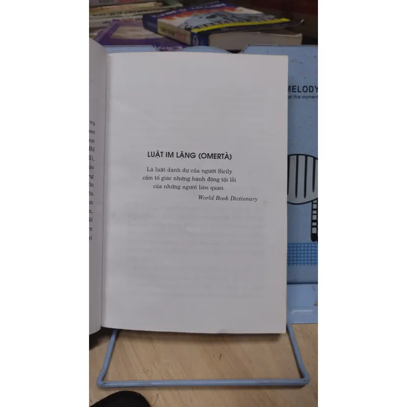 Sách: Luật Im Lặng - TG: Mario Puzo (A3) 1026729