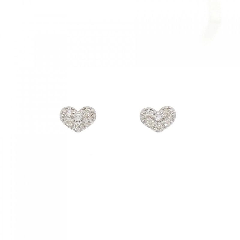 PT900 Bông tai kim cương hình trái tim 0.18CT - Hàng hiệu Chính hãng 867041