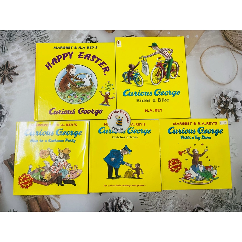 Set sách Chú khỉ hiếu kì George 546057