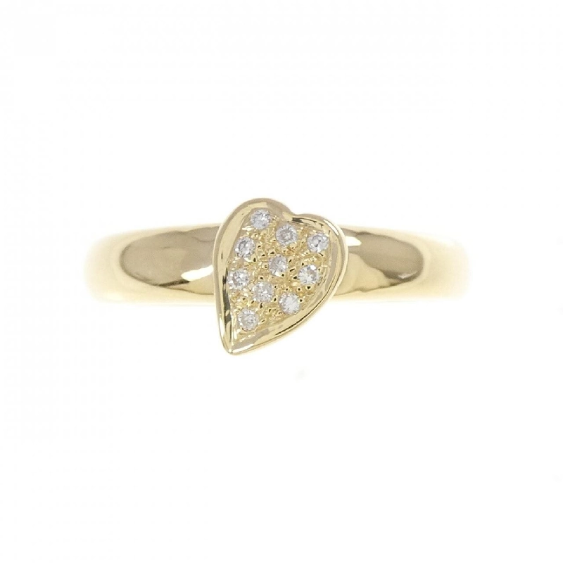Nhẫn kim cương hình trái tim K18YG 0.05CT - Hàng hiệu Chính hãng 852490