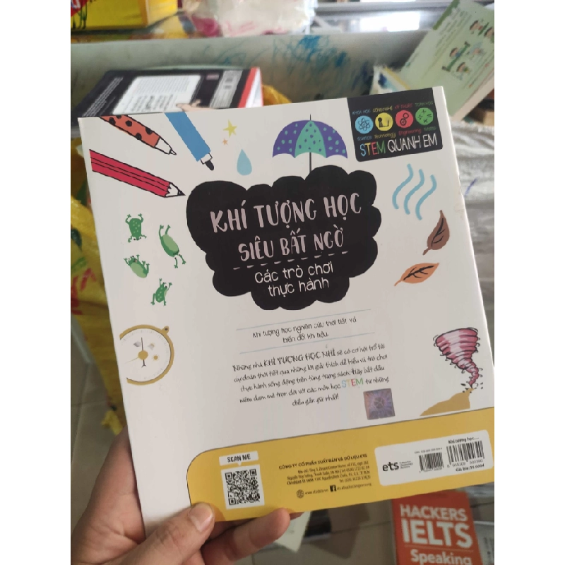 [Phiên Chợ Sách Cũ] Khí tượng học siêu bất ngờ các trò chơi thực hành 2303 412438