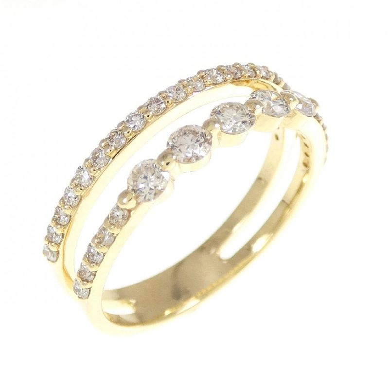 Nhẫn kim cương K18YG 0.53CT 668547