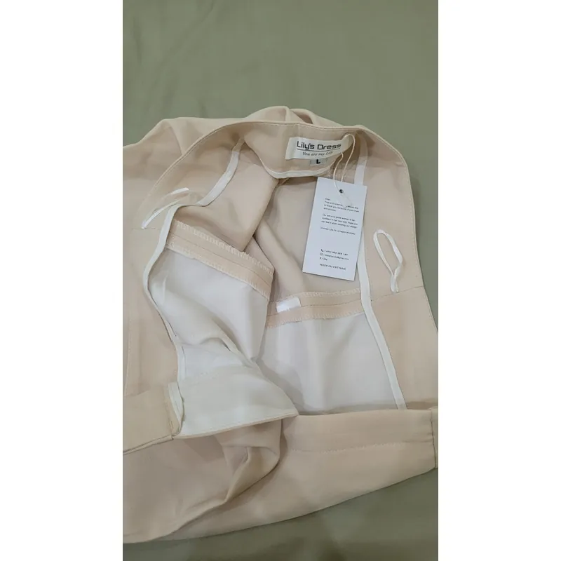 Quần bagy size L màu kem 713624