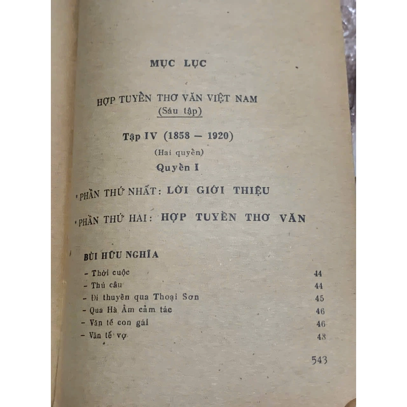HỢP TUYỂN THƠ VĂN VIỆT NAM 1958-1920 539904