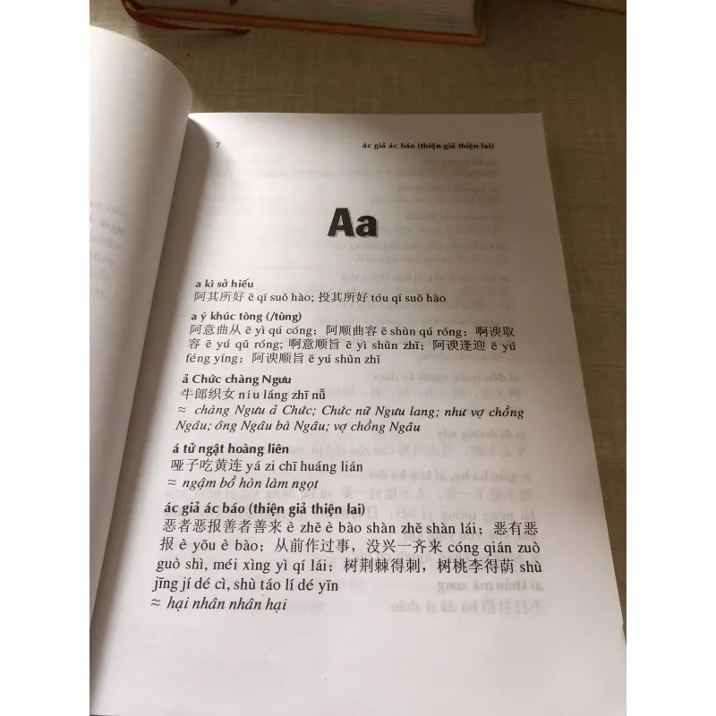 Từ điển thành ngữ tục ngữ Việt Hán 975893