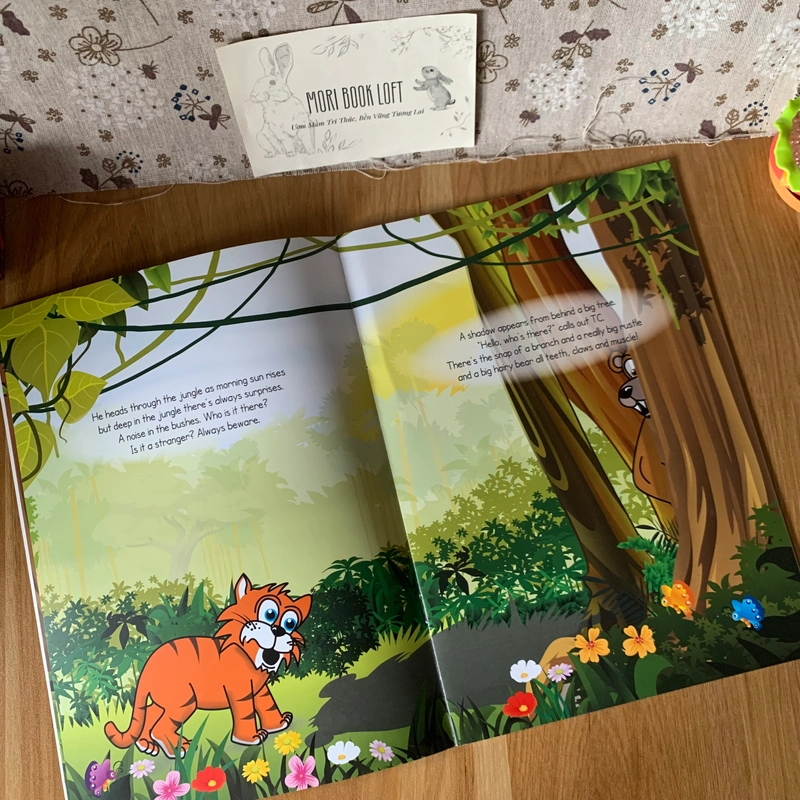 Sách tranh tiếng anh TC Gets Jungle Smart, Used, Picture Book For Kids 446680