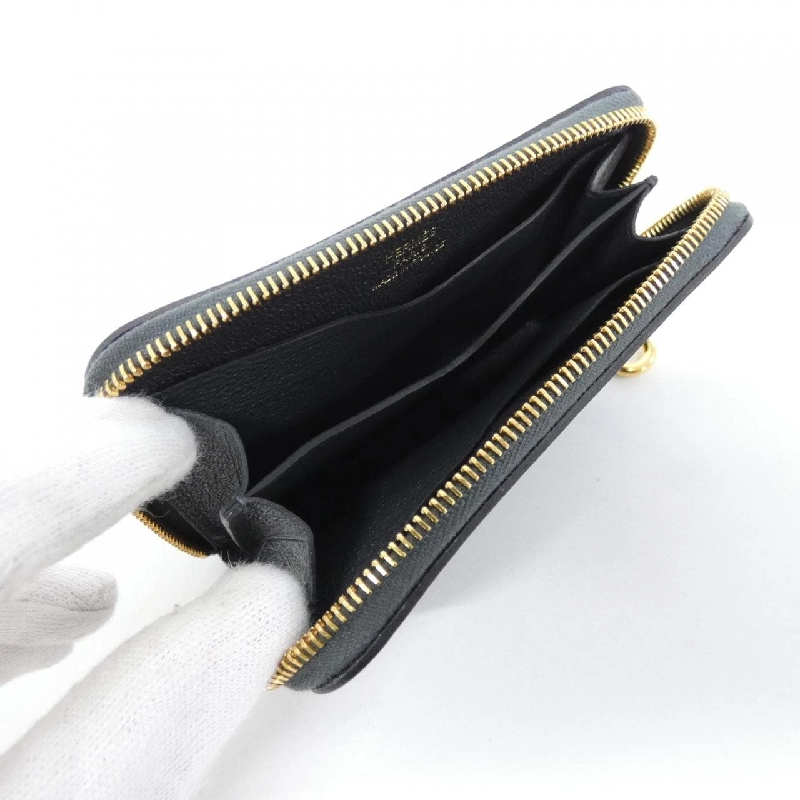 【Sản phẩm chưa sử dụng】Ví thẻ Hermes Zip En Gô Chaine D'Ancre 084208CC 623635