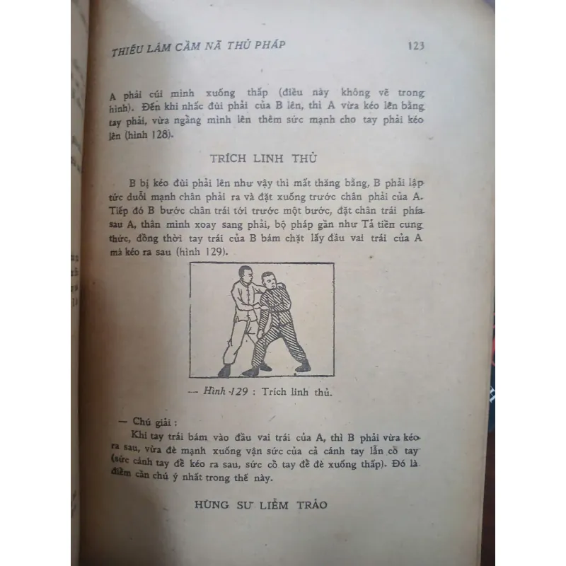 THIẾU LÂM CẦM NÃ THỦ PHÁP - TRIỆU LIÊN HÒA 993829