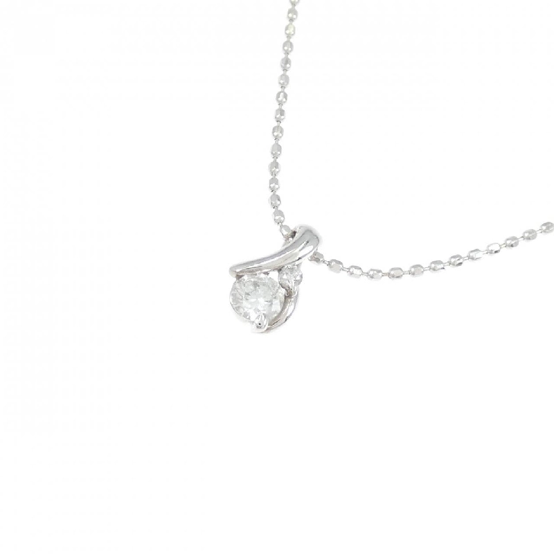 K18WG Dây chuyền kim cương 0.11CT - Hàng hiệu Chính hãng 858745