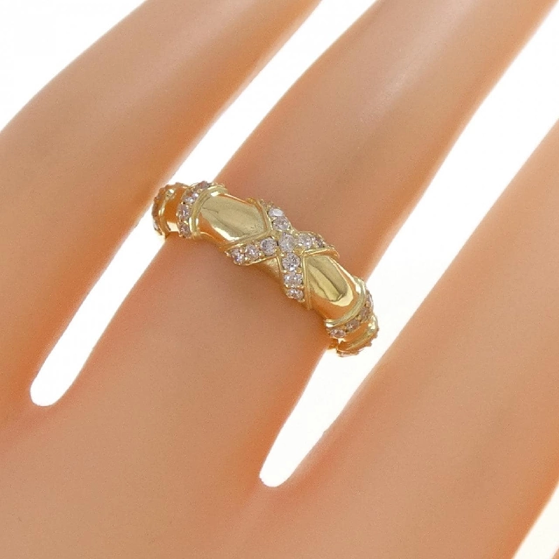 Nhẫn kim cương K18YG 0.25CT - Hàng hiệu Authentic 852516