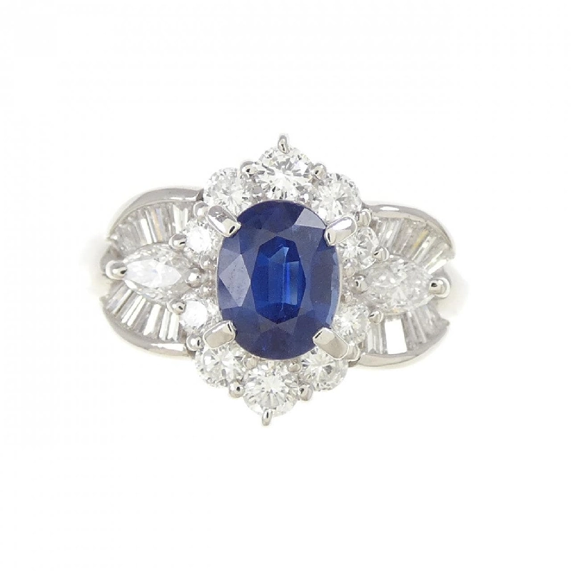Nhẫn Sapphire PT900 0.86CT 669670