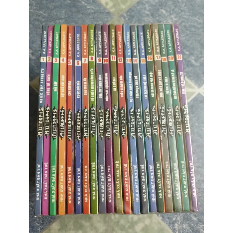 Truyện Animorphs Người Hóa Thú ( trọn bộ 70 tập) - K. A. Applegate 562692
