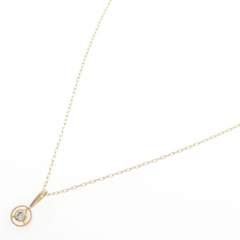 K18YG Dây chuyền kim cương 0.07CT - Hàng hiệu Chính hãng 860363