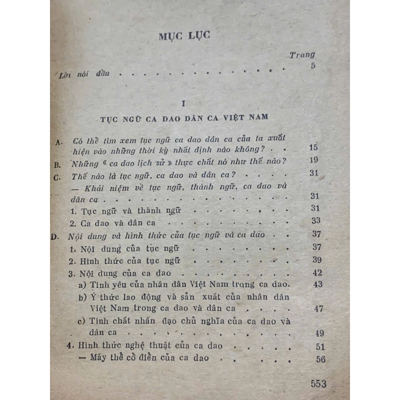 TỤC NGỮ CA DAO VIỆT NAM - VŨ NGỌC PHAN- 1971 539912