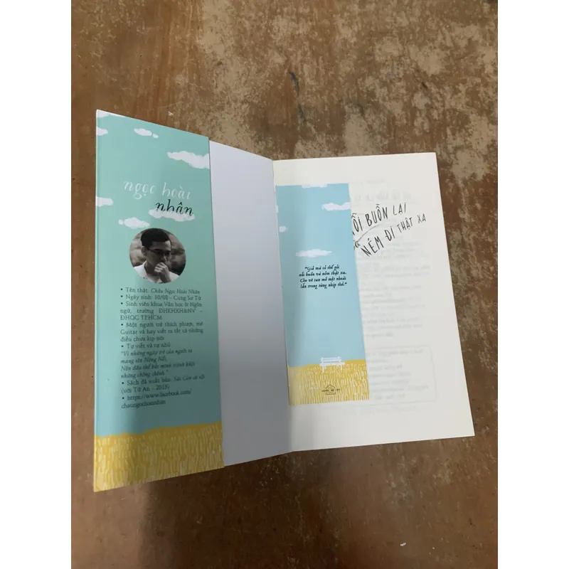 GÓI NỖI BUỒN LẠI VÀ NÉM ĐI THẬT XA - NGỌC HOÀI NHÂN 740947
