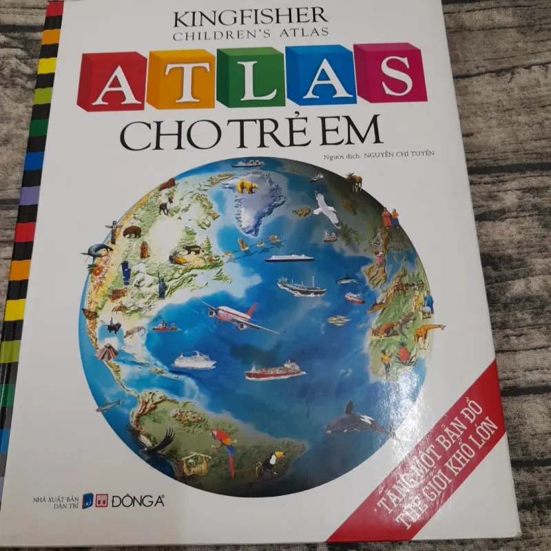 ATLAS CHO TRẺ EM. By KINGFISHER. Nd. Nguyễn Chí Tuyến 726592