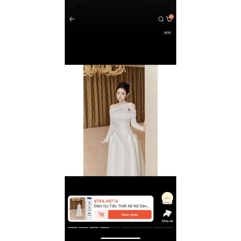 Đầm dự tiệc cưới 518742