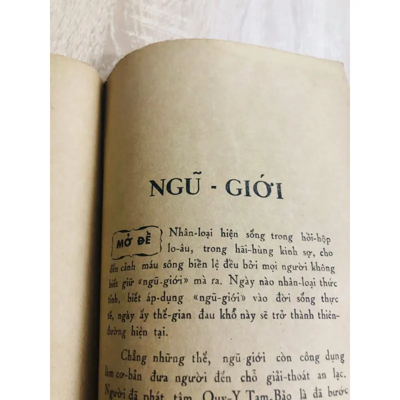 TAM QUY NGŨ GIỚI 993274