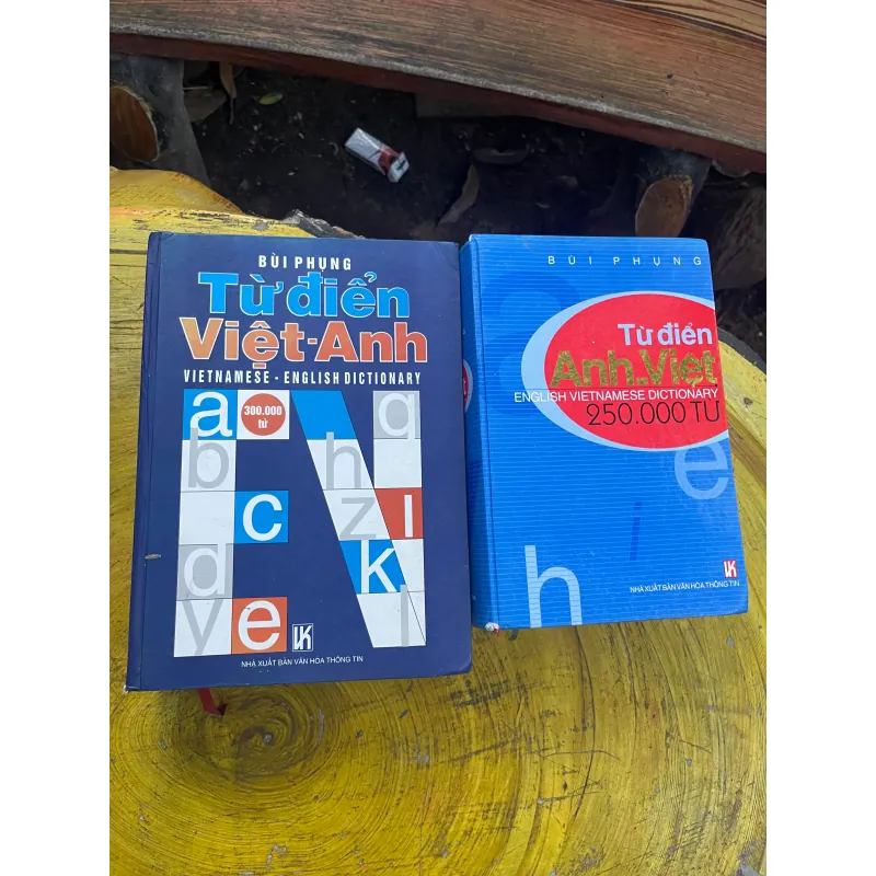 COMBO TỪ ĐIỂN ANH - VIỆT & TỪ ĐIỂN VIỆT - ANH - BÙI PHỤNG 730402