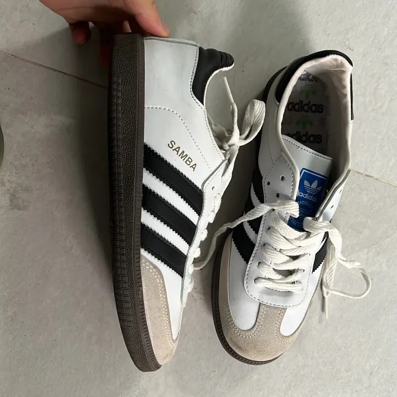 Adidas giày samba og trắng  798836