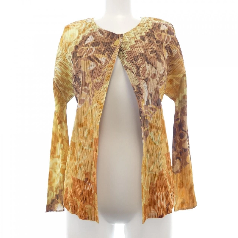 【Mã giảm giá】Áo cardigan PLEATS PLEASE 639822