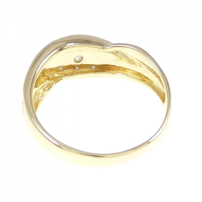 Nhẫn kim cương K18YG 0.20CT 670658