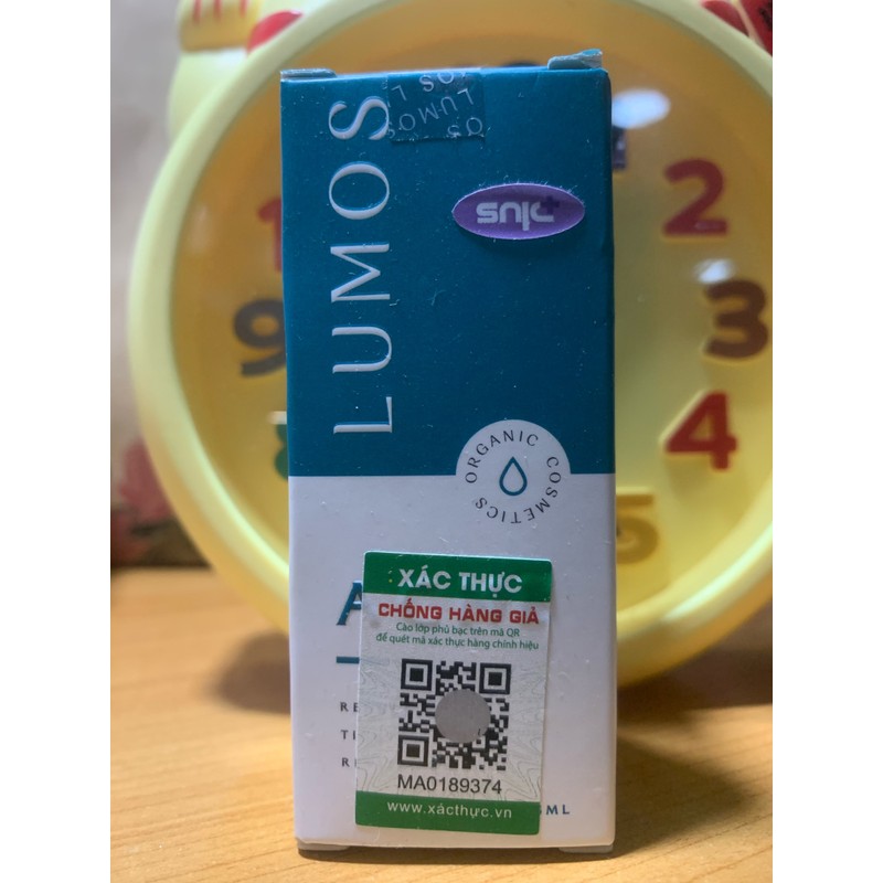 (date 12/2024) Serum trị mụn Lumos 5ml chính hãng nguyên tem 141056