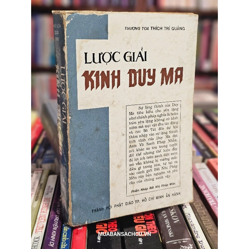 Lược giải kinh duy ma - Hoà Thượng Thích Trí Quảng 126788