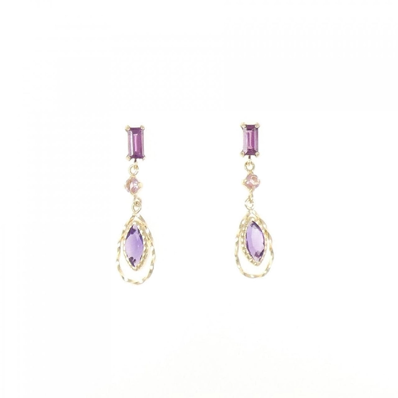 K10YG Đá màu Bông tai - Hàng hiệu Chính hãng 874509