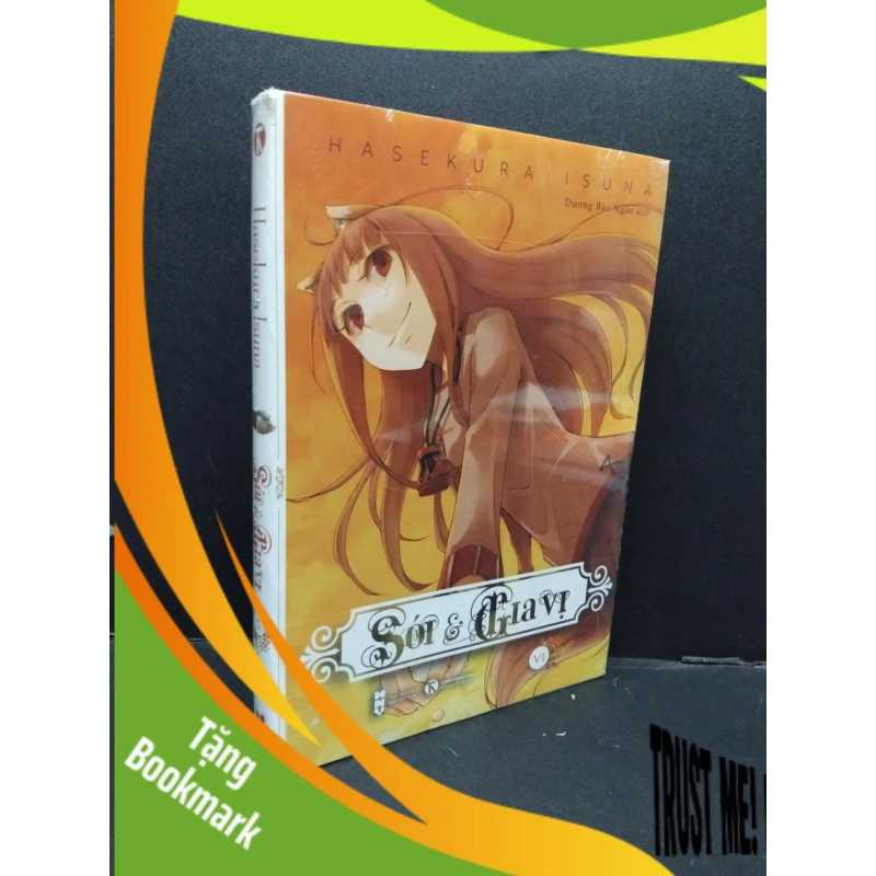 (TẶNG BOOKMARK) Sói gia vị 6 mới 95% còn seal RBK1209 Hasekura Isuna VĂN HỌC 951834