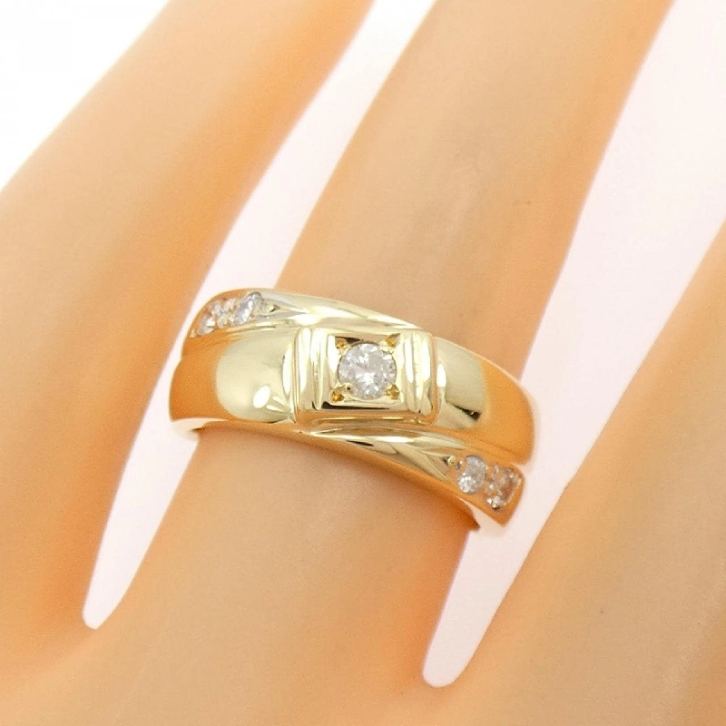 Nhẫn kim cương K18YG 0.21CT - Hàng hiệu chính hãng 854939
