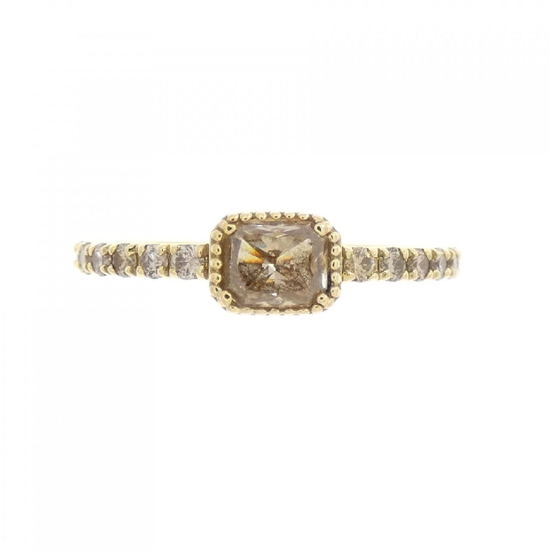 Nhẫn kim cương K18YG 0.50CT 673349