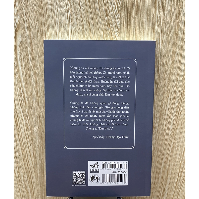 "NGHỀ THẦY" - TÁC GIẢ: HOÀNG ĐẠO THÚY *SÁCH MỚI 100%* TẶNG QUÀ 0Đ, FREESHIP THÁNG 5 313369
