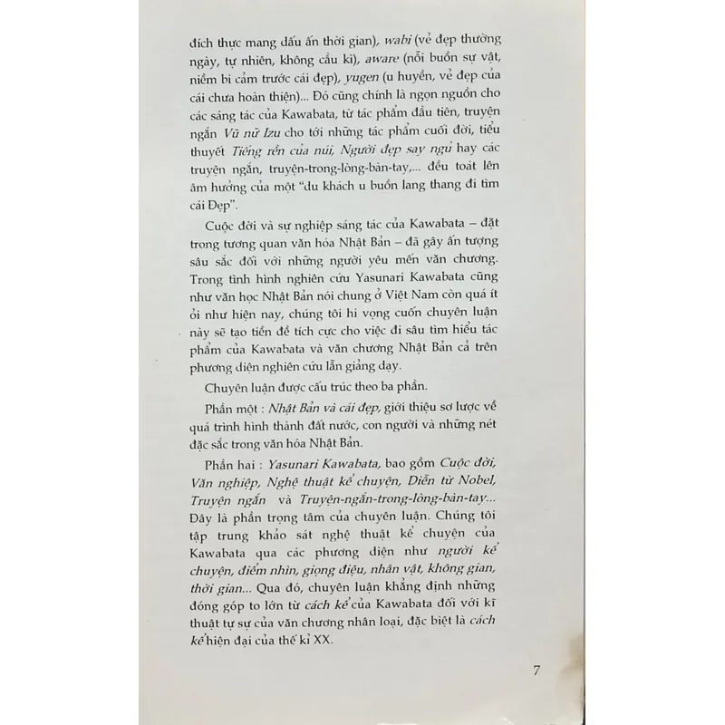 Văn hóa Nhật Bản và Yusunari Kawabata 696984